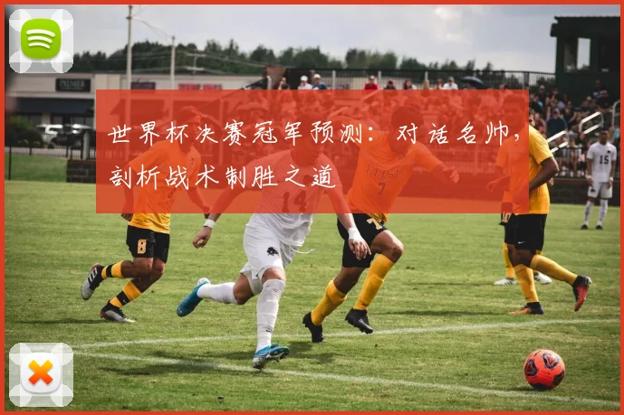 世界杯决赛冠军预测：对话名帅，剖析战术制胜之道