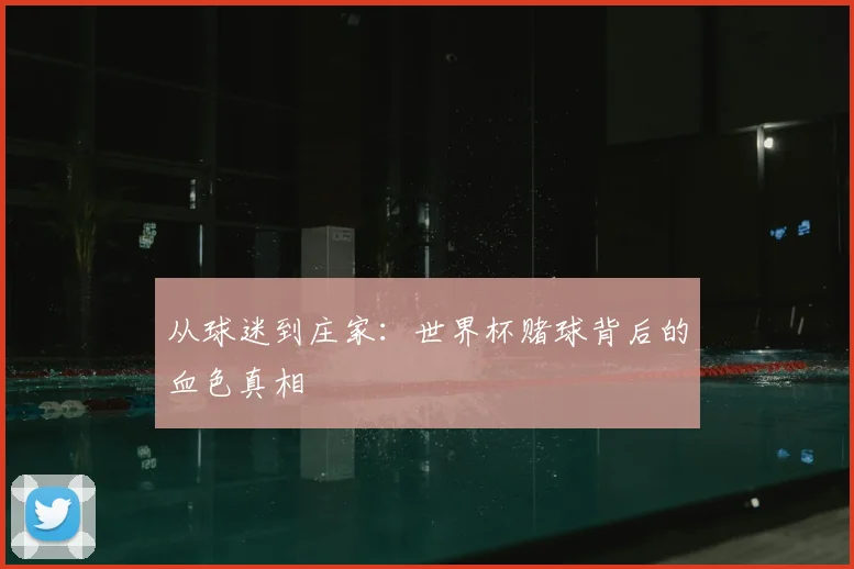 从球迷到庄家：世界杯赌球背后的血色真相